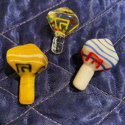 Glass Dreidels