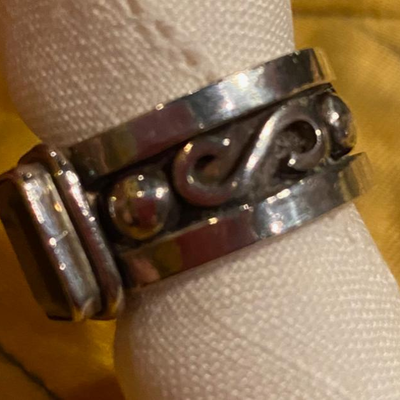 Ring w/ Dark red stone