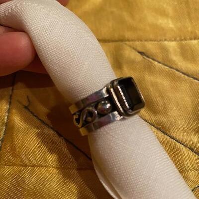 Ring w/ Dark red stone