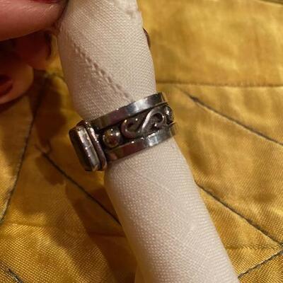 Ring w/ Dark red stone