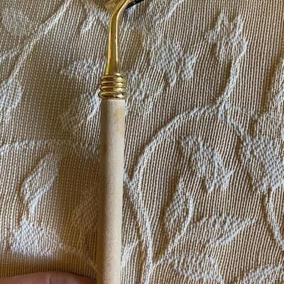 2 ornate razor handles