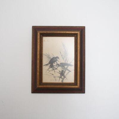 Lot #138: Roger Tory Peterson Bird Printed Framed Art