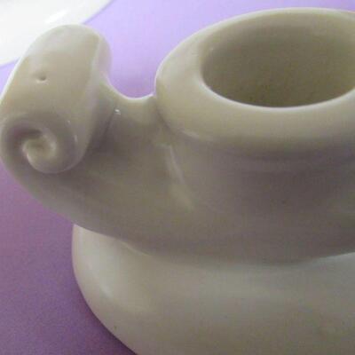 Abingdon Pottery Double Candleholders