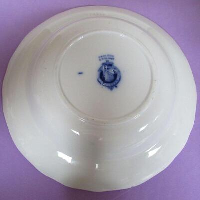 Beautiful Meissen Cauldon England Blue Onion Salad Bwol