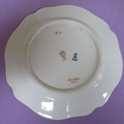 Nice Lot of Fine China Beautiful Floral Plate, Applied Floral Vase, Noritake Plates, Las Vegas Cup and Saucer