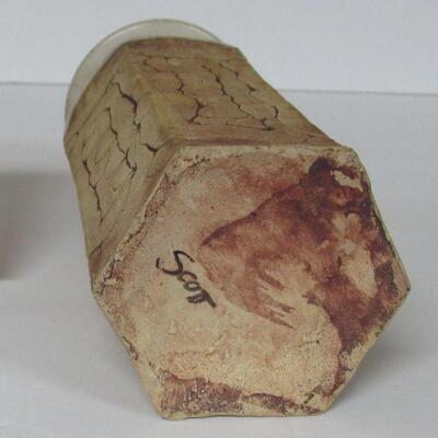 Modern Hand Made Pottery Vase