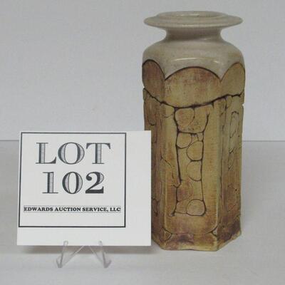 Modern Hand Made Pottery Vase