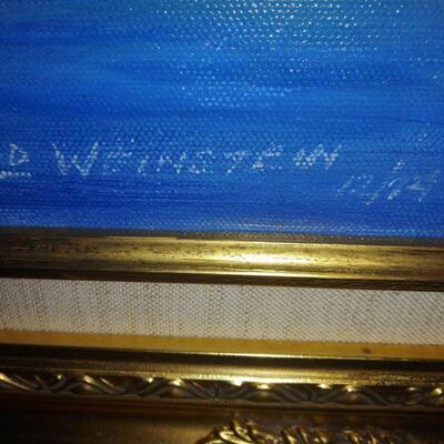 LOT  L.D. Weinstein paintings