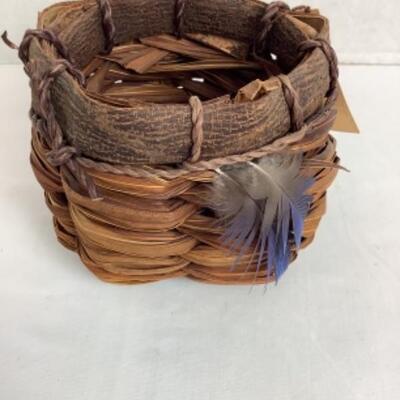 K - 138 Hand Crafted Tribal Basket by Susan W. Kilmer  