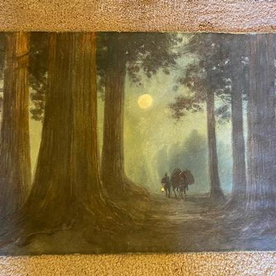 2 prints and a vintage Maxfield Parrish 1988 calendar
