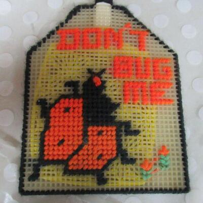 Ladybug Lot, Box of Unused Candles ,and Fly Swatter