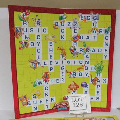 2 Vintge Childs Scrabble Boards Only - No Letters