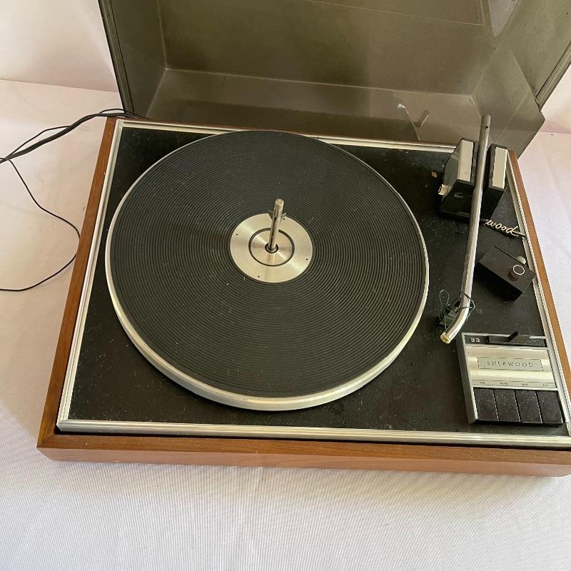 Lot 100 Three Sherwood Turntables
