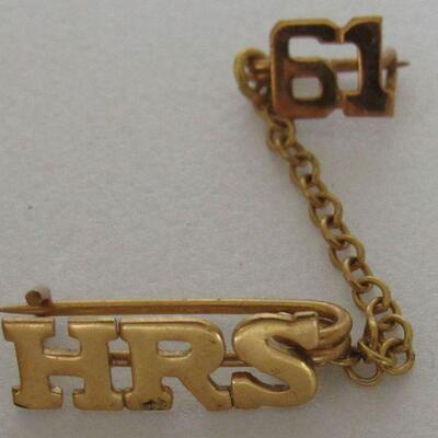 Goldtone Watch is XOXO, Silvertone Watch, and a Small HRS Pin  READ DESCRIPTION FOR DETAILS