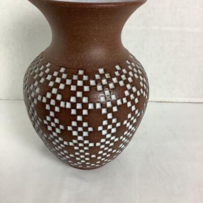 N - 156 Signed Pottery Vase by Andrew Quient 