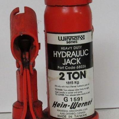 Small 2 Ton Hydraulic Jack Hein-Werner