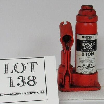 Small 2 Ton Hydraulic Jack Hein-Werner
