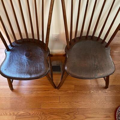 Lot 103 - Two Antique Windsor Chairs