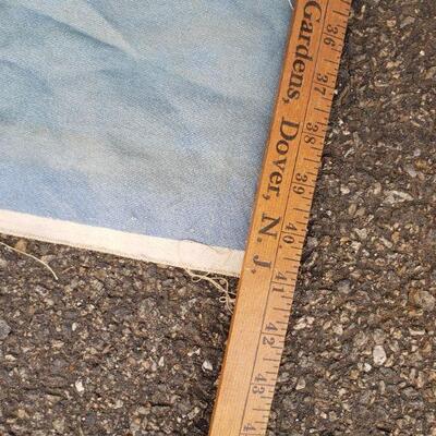 Vintage 1979 printed cloth poster