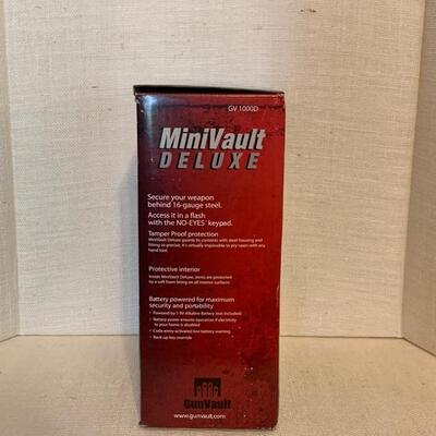 Gun Vault MiniVault Deluxe - New In Box 