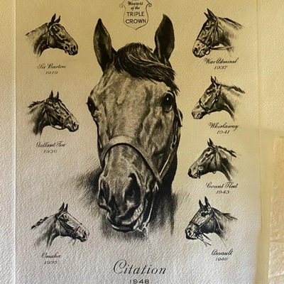 2 Horse prints