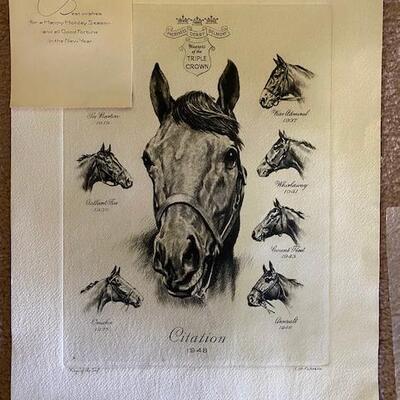 2 Horse prints