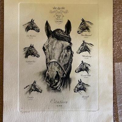 2 Horse prints