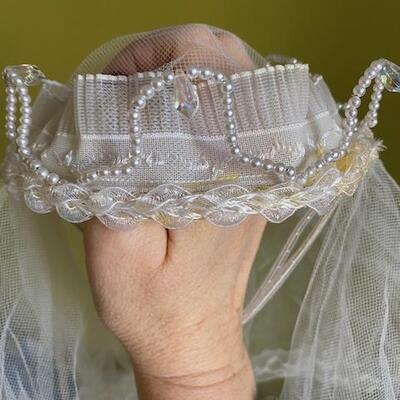 Vintage Veil with lace detail