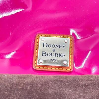 DOONEY & BOURKE PINK PATENT BAG