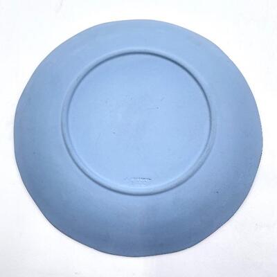 WEDGWOOD PALE BLUE JASPERWARE "CHRISTMAS 1997" NATIVITY PLATE