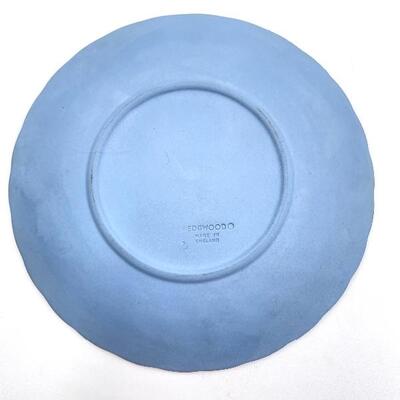 WEDGWOOD PALE BLUE JASPERWARE SMALL FLOWER PLATE