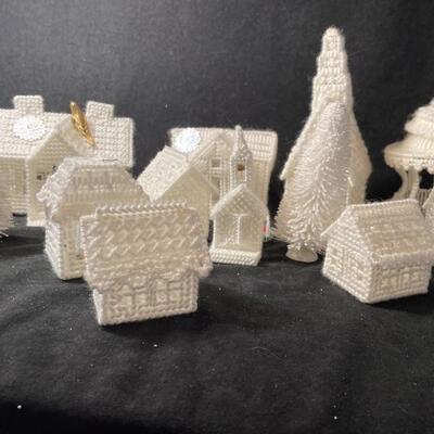 Handmade Christmas Village