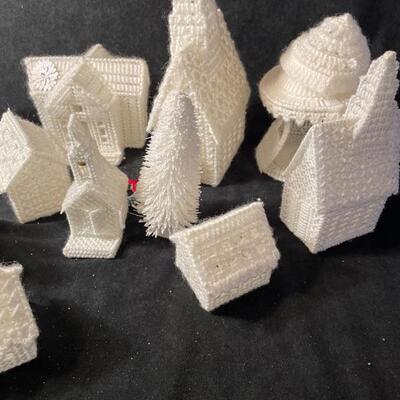 Handmade Christmas Village