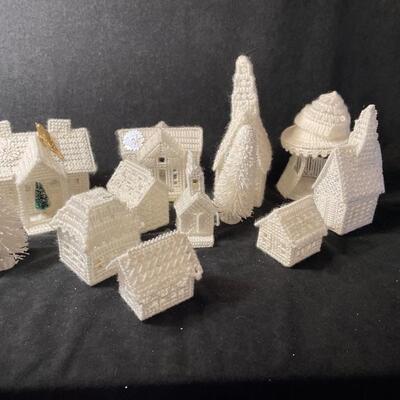 Handmade Christmas Village