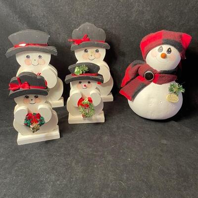 Collection of Santa Decorations