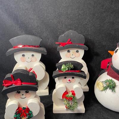 Collection of Santa Decorations