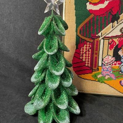 Needlepoint Christmas Picture