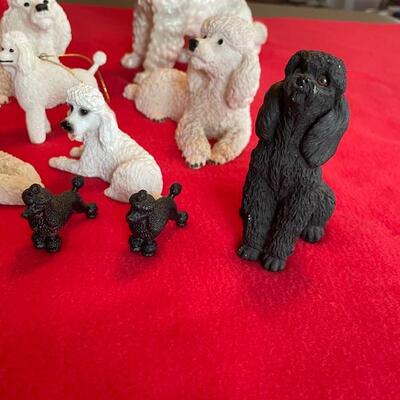 Lot of Poodle Figurines
