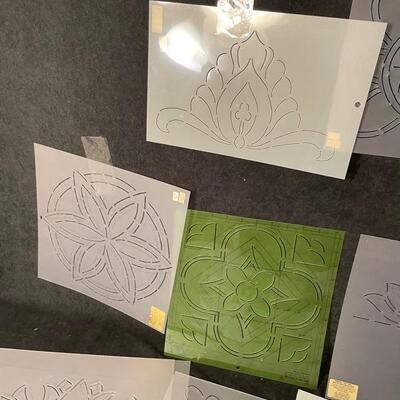 Lot of Quilt Stencils