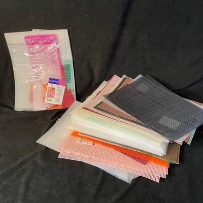 Pile of Plastic Canvas