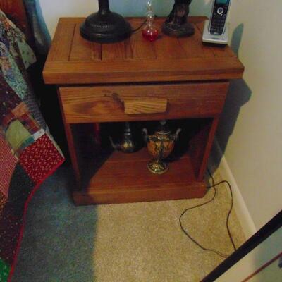 Vintage This End Up Furniture Night Stand