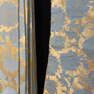 Vintage 70s Draperies  6 panels