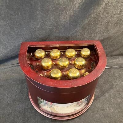 Christmas Music Box with rotating Scene