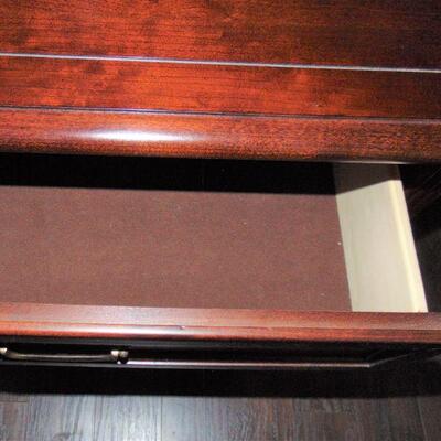 Contemporary Mahogany Night Stand