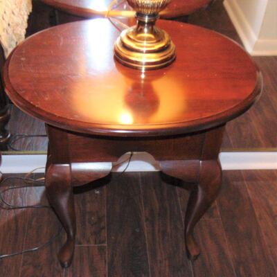 Contemporary Queen Anne Style Table