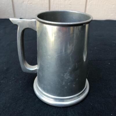 Lot 41P. 2 Pewter whistle tankards, small: 1 unbranded ; 1 Raymond of Sheffieldâ€” $15.00