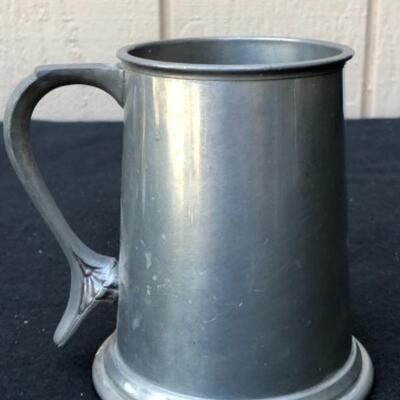 Lot 41P. 2 Pewter whistle tankards, small: 1 unbranded ; 1 Raymond of Sheffieldâ€” $15.00