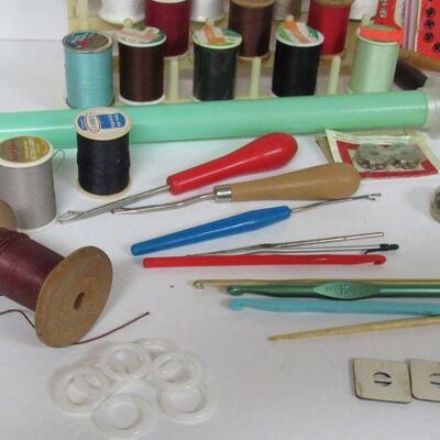 Lot of Sewing Crochet & Craft Items