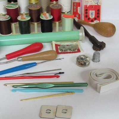 Lot of Sewing Crochet & Craft Items