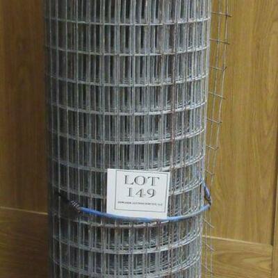 Partial Roll of Heavy Wire Fencing